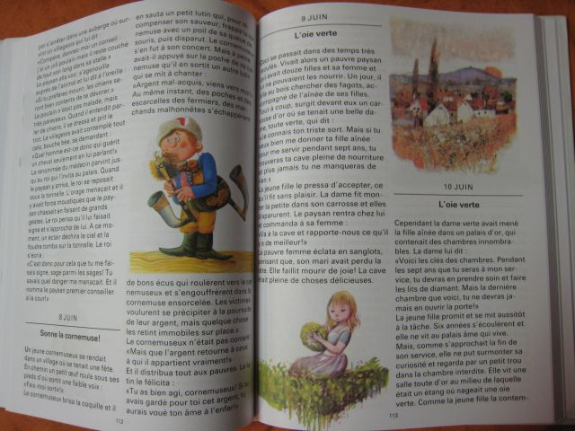 Pohádky na dobrou noc - francouzsky