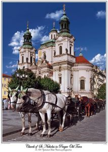 Plakát velký Praha - Staroměstské náměstí