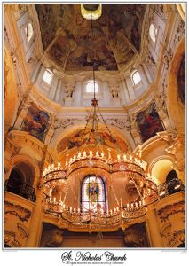 Plakát velký Praha - Chrám sv. Mikuláše